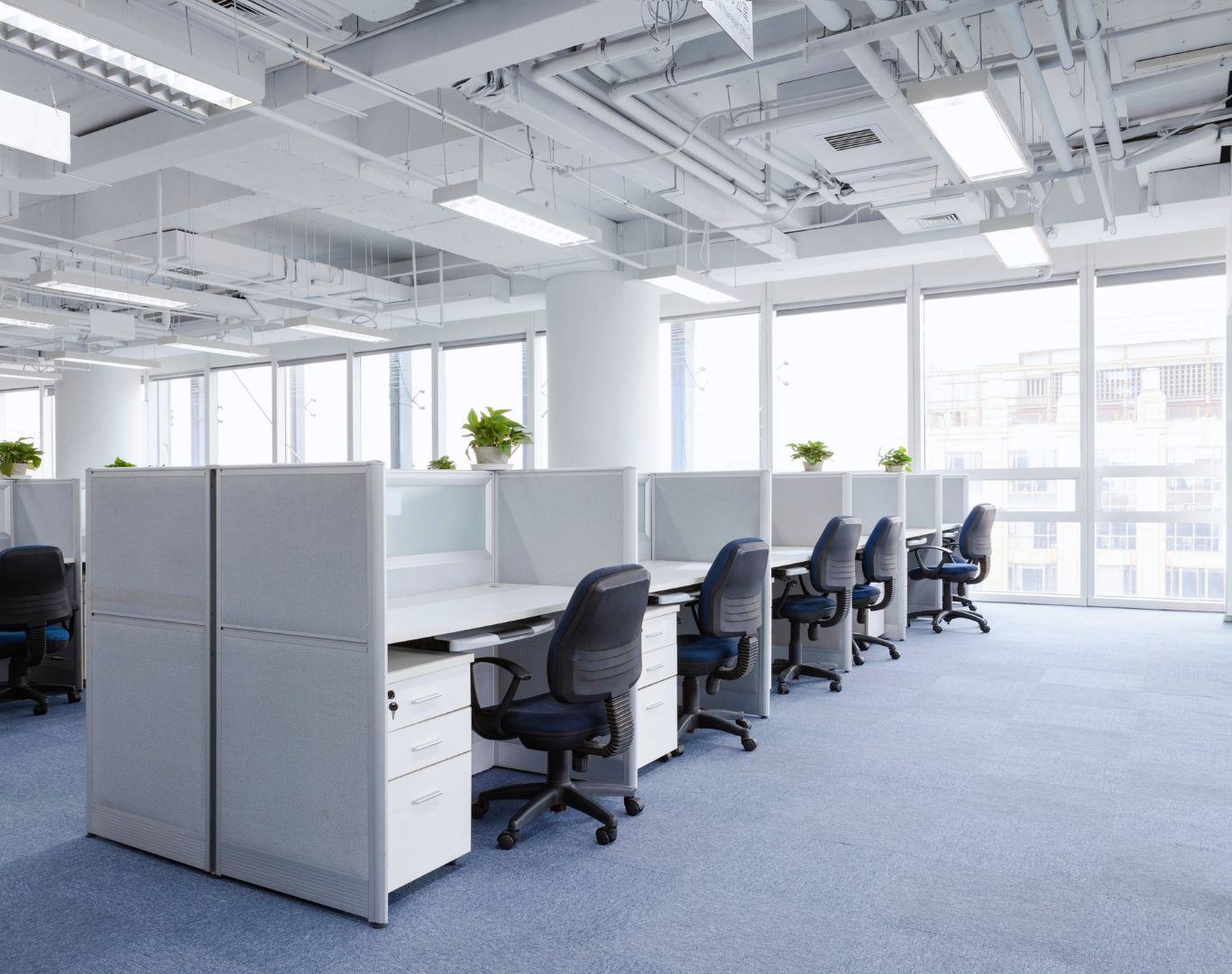 Business interior receiving commercial cleaning services in Salt Lake City, UT