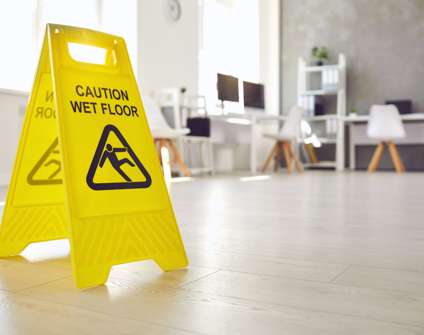 Local crew providing office cleaning near me inside a North Salt Lake, UT business