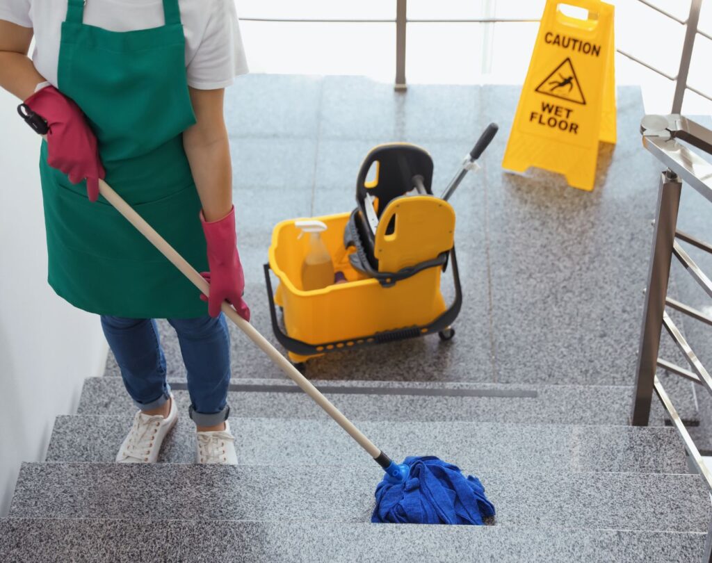 Professional office cleaning services in Spanish Fork, UT maintaining a clean office interior
