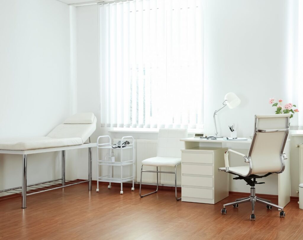 Medical office in Logan, UT being cleaned by a professional medical office cleaning team
