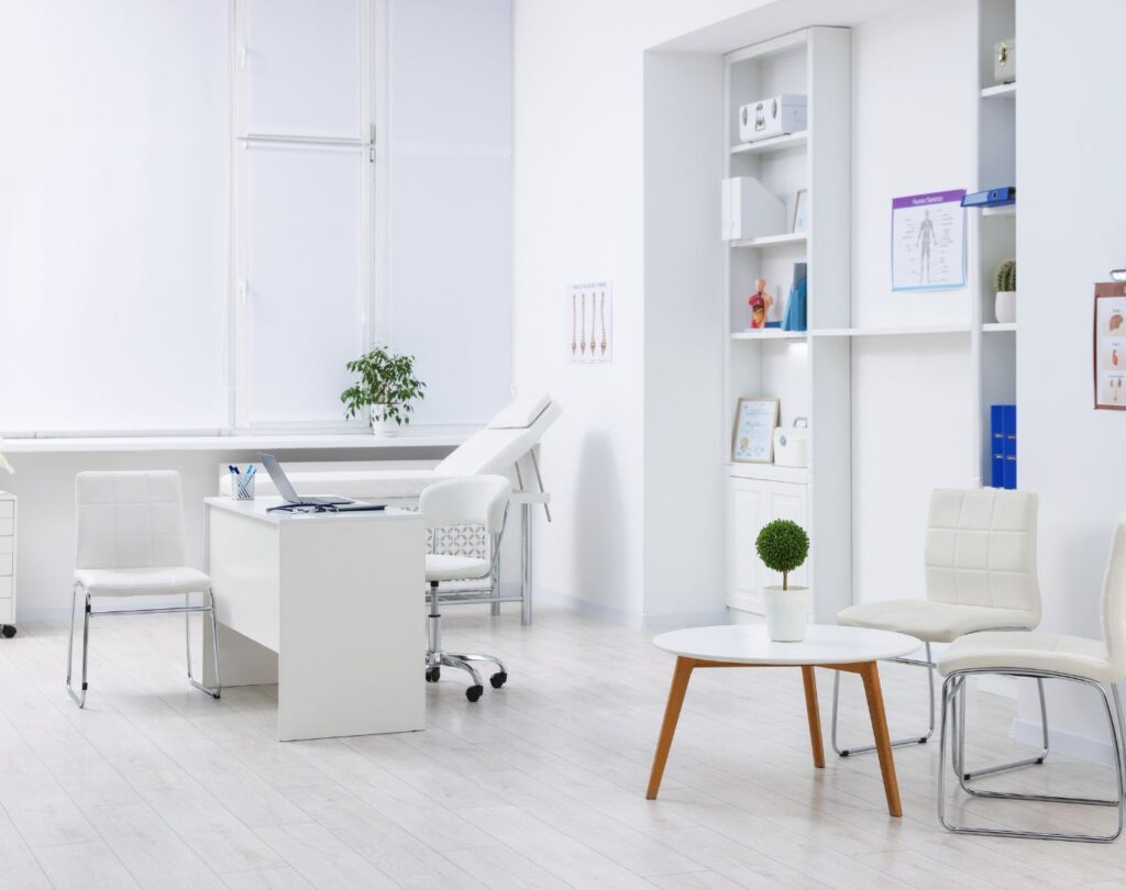 Medical office in Willard, UT being cleaned by a professional medical office cleaning team