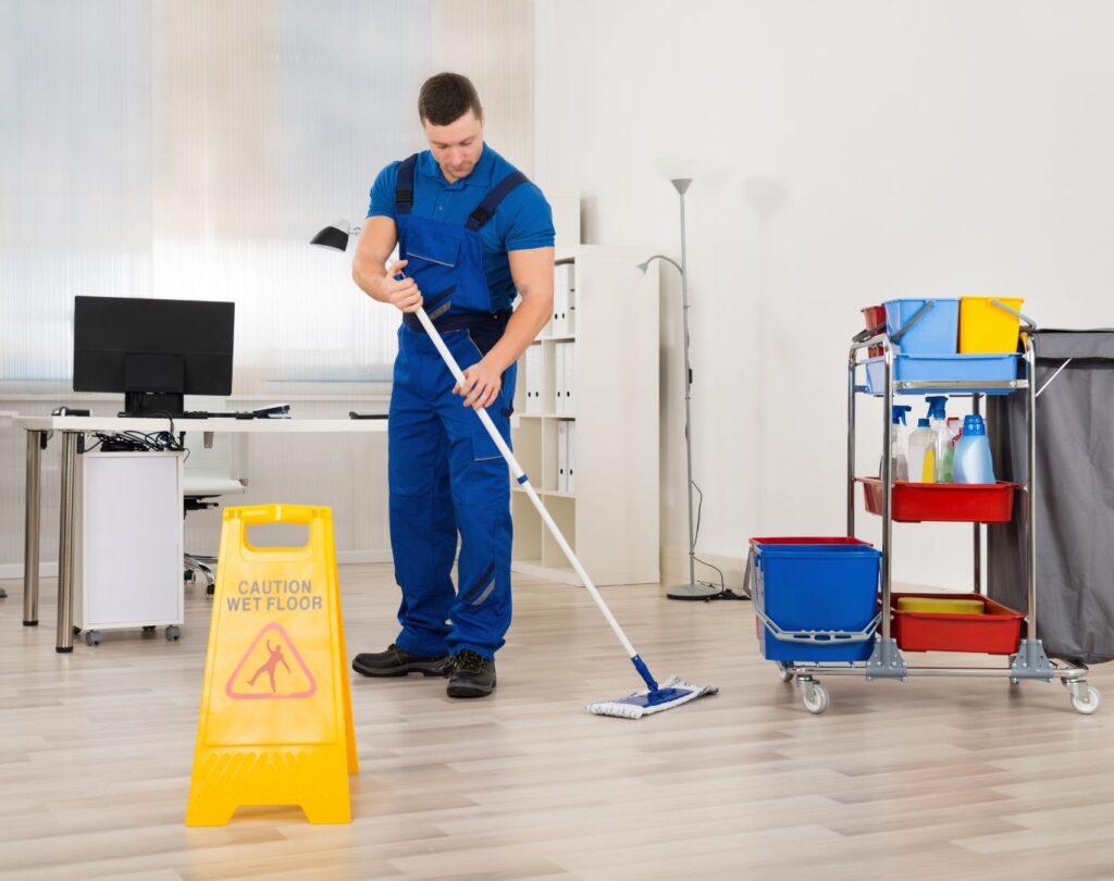 Professional medical office cleaning services in Tremonton, UT maintaining a clean exam room
